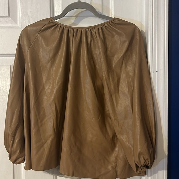 NWOT Women’s Aritzia Wilfred Bateau Neckline Three-Quarter Sleeve Blouse Size XS - Picture 2 of 8